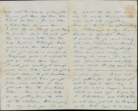 1863: Andrew Stewart Eagleson to his Aunt | Spared & Shared 22