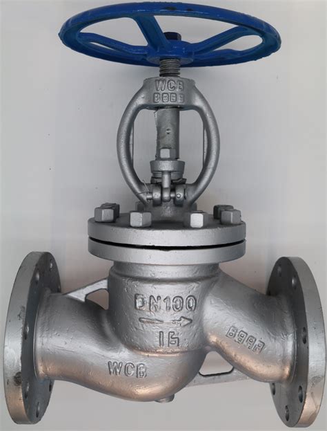 Din Pn Gg Cast Iron Globe Valve High Temperature Resistance Heat