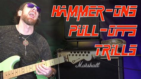 Guitar HAMMER ON PULL OFF Lesson YouTube