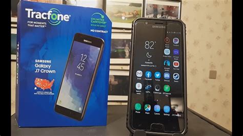 2019 8 26 Unboxing Tracfone Samsung Galaxy J7 Crown 4g Lte Prepaid