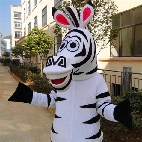 Zebra Mascot Costume Adult Zebra Costume Sm 532 China Manufacturer