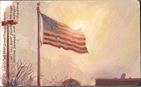 Gurney Journey: Painting The American Flag