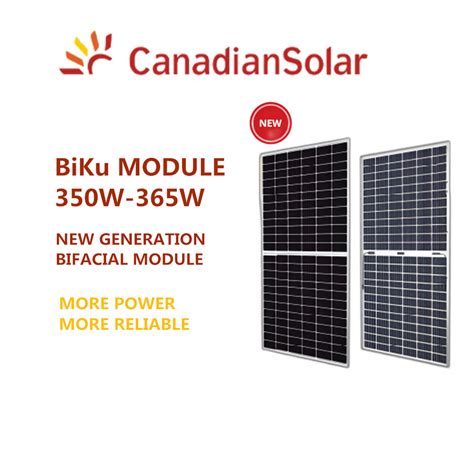 Candian Solar Panels Trina Longi Jinko Ja Risen 350W 355W 360W 365W