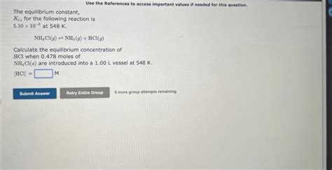 Solved 2hig⇌h2gi2g Calculate The Equilibrium