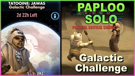 Galactic Challenge Tatooine Ewoks Vs Jawa Not That Hard Actually