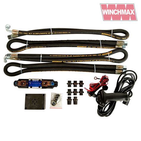 Hydraulic Winch Lb Winchmax Original Orange Winch With Steel Rope