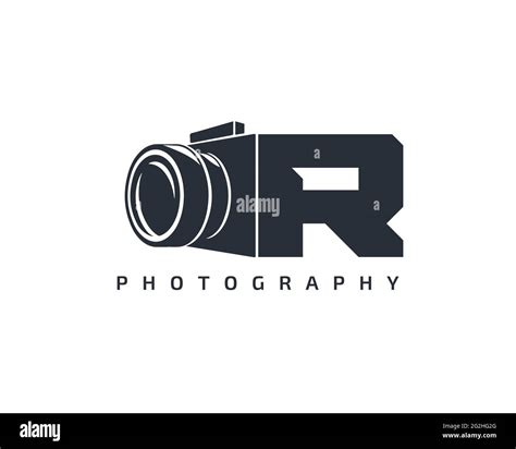 Camera logo template. Camera logo icon on white background. Trendy design logo camera Stock ...