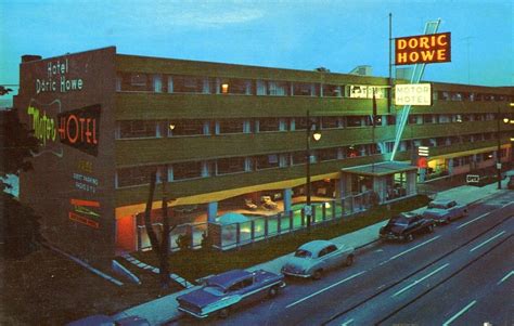 Postcard Doric Howe Motor Hotel C1960 Doric Howe Motor Flickr