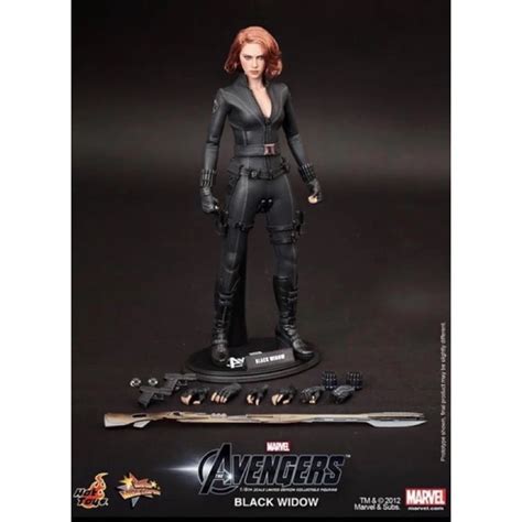 野獸國 Hot Toys MMS 復仇者聯盟 黑寡婦 書籍休閒與玩具 玩具公仔桌遊在旋轉拍賣