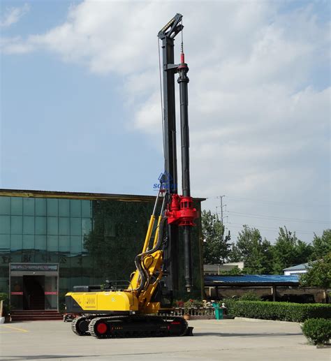 Rotary Piling Rig Machine Sr For M Pile Holes Songte The Leader