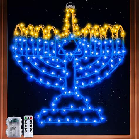 15+ Outdoor Hanukkah Lights - ZaylaEllanie