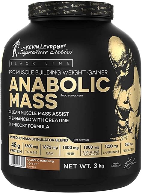 Kevin Levrone Anabolic Mass Gainer 3 Kg Chocolate Price History