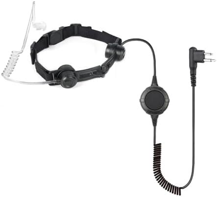 Amazon Bandaricomm Tactical Throat Mic Headset For Military