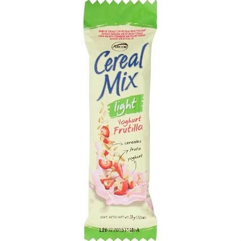 BARRA CEREAL MIX FRUTILLA LIGHT M M Distribuidora