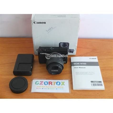 Kamera Mirrorless Murah Canon M Bekas Lensa Kit Flip Screen Mulus