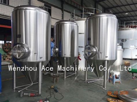 L Unitank Conical Jacketed Fermentation Tank Fermenting Equipment