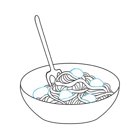 How To Draw Spaghetti Really Easy Drawing Tutorial Drawing Tutorial