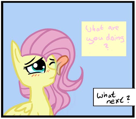 209116 Safe Artist Lessy Fluttershy Pegasus Blushing Crying