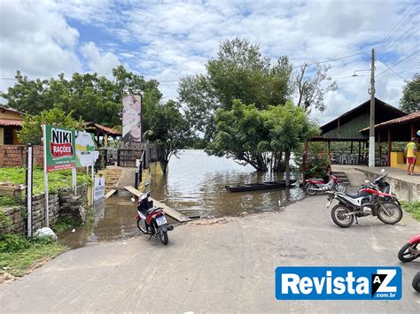 N Vel Do Rio Long Ultrapassa A Cota De Inunda O Em Esperantina