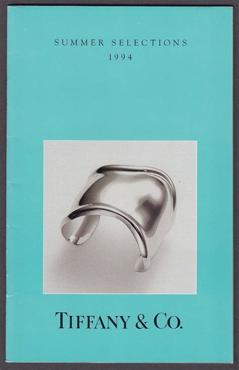 Tiffany And Co Summer Selections 1994 Catalog