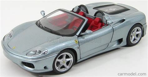 MATTEL HOT WHEELS P Echelle FERRARI MODENA SPIDER GREY MET