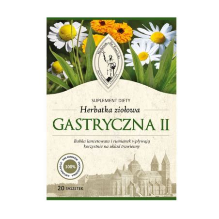 GASTRYCZNA II Franciszkańska herbatka ziołowa w saszetkach