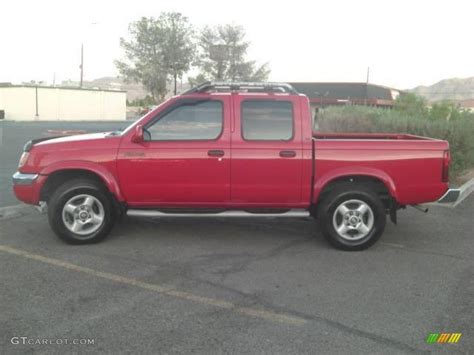 2000 Aztec Red Nissan Frontier SE Crew Cab 18445570 Photo 30