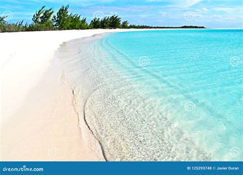 Playa Paraiso Tropical Paradise Beach Panoramic Caribbean Sea Cayo Largo Cuba Royalty-Free Stock ...