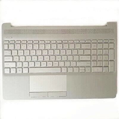 Silver Palmrest Backlit Keyboard For Hp Dw S Du S Dy Touchpad