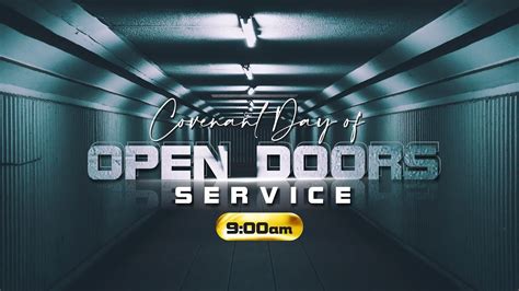 Covenant Day Of Open Doors Thanksgiving Service