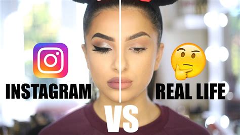 Instagram Vs Real Life Makeup Youtube