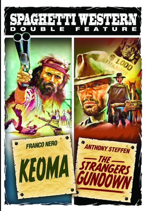 Spaghetti Western Double Feature Keoma The Strangers Gundown Dvd