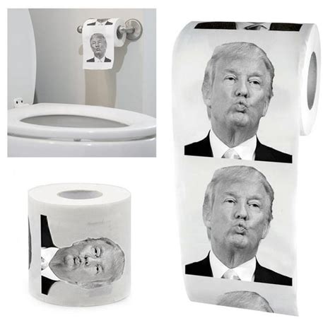 Huadaliy Novelty Personage Kiss Printed Toilet Paper Roll Prank Joke Bathroom Napkin T