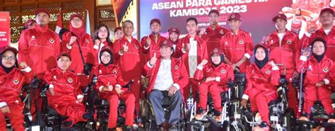 Kontingen Indonesia Untuk ASEAN Para Games XII Kamboja 2023 Resmi