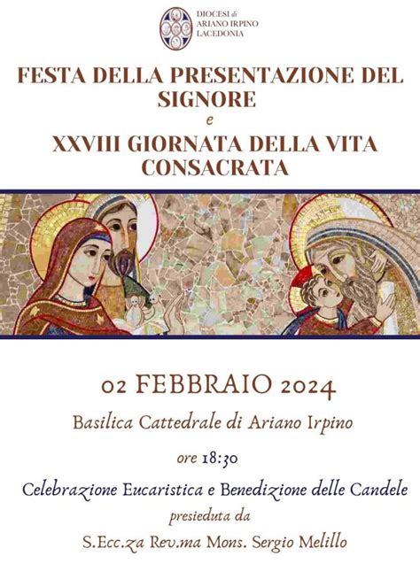 Festa Della Presentazione Del Signore E Xxviii Giornata Della Vita