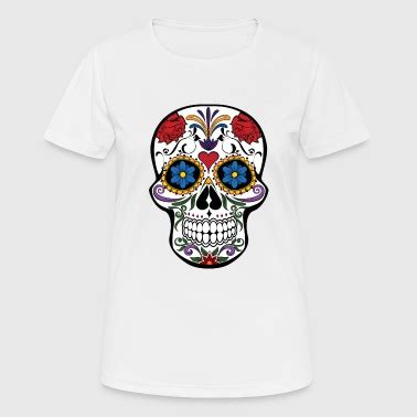 Suchbegriff Blumen Totenkopf Skull T Shirts Online Bestellen