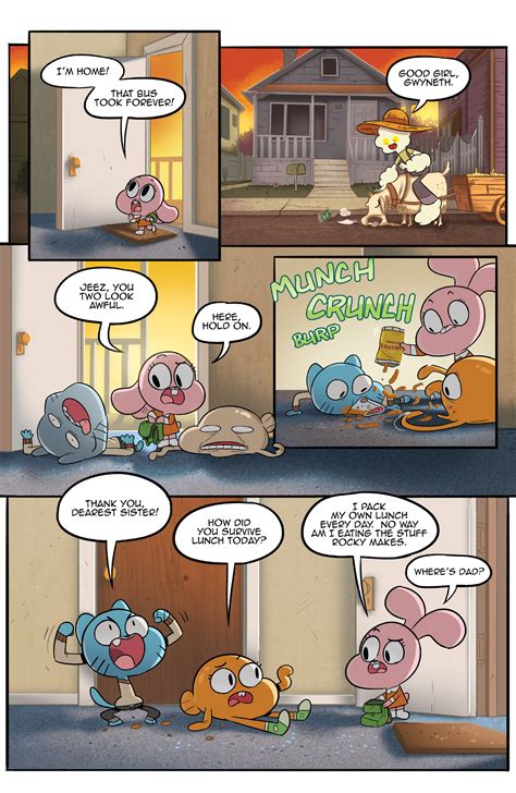 The Amazing World Of Gumball Issue 4 Read The Amazing World Of Gumball Issue 4 Comic Online In