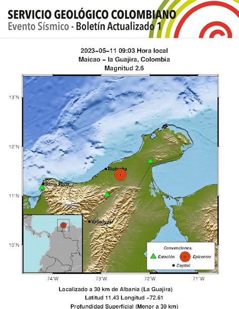 Temblor Sismo Se Sintió En Varias Zonas De Colombia Hoy Jueves 11 De