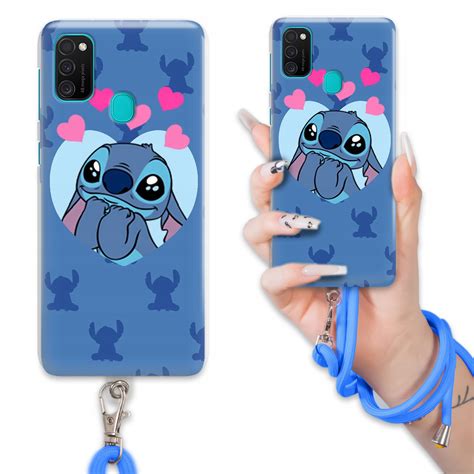 Etui Blue Sznurek Do Samsung M S Obudowa Case Quick Lilo Stich Top