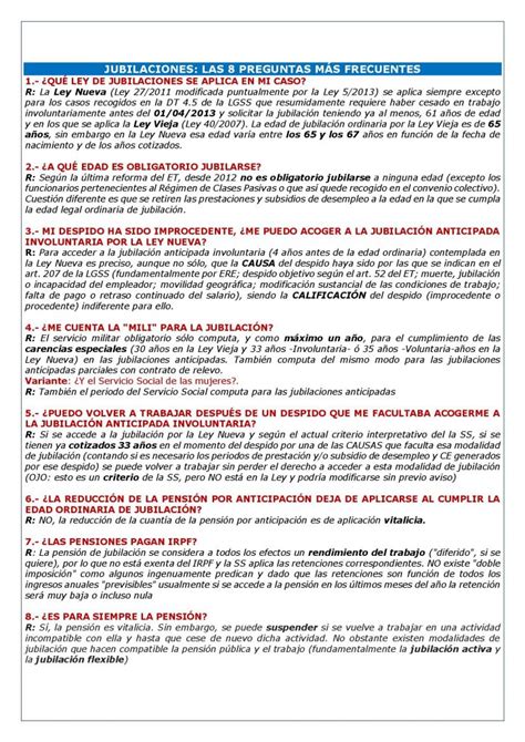 Jubilaciones Las 8 Preguntas Más Frecuentes Laboral Pensiones