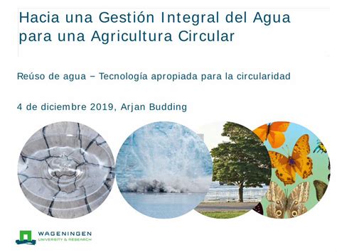 PDF Hacia una Gestión Integral del Agua para una Agricultura