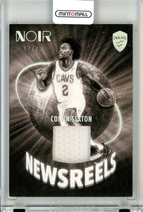 ミントモール MINT 立川店 2021 22 PANINI NOIR Collin Sexton Newsreels Jersey