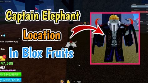 Where Is Captain Elephant Boss In Blox Fruits Captain Elephant