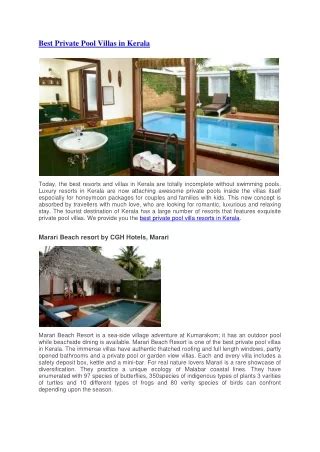 Ppt Experience The Finest Private Pool Villas In Goa Powerpoint