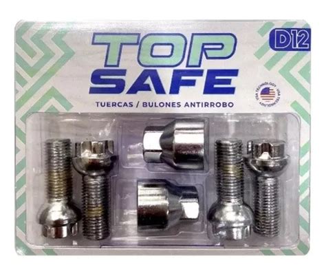 Bulones Tuerca Antirrobo Vw Polo Bora Fox Gol Golf Passat