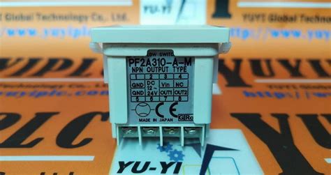 SMC PF2A310 A M FLOW SWITCH 裕益科技自動化設備可程式編碼器PLC分散式控制系統DCS