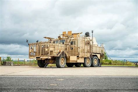 British Army Successfully Tests Laser Weapon Mounted On Wolfhound