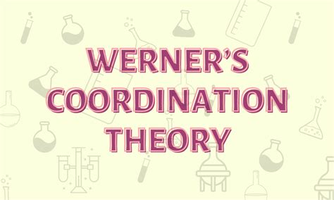 Werner’s coordination theory - Purechemistry