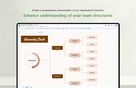 Free Hierarchy Chart Template - Download in Excel, Google Sheets | Template.net