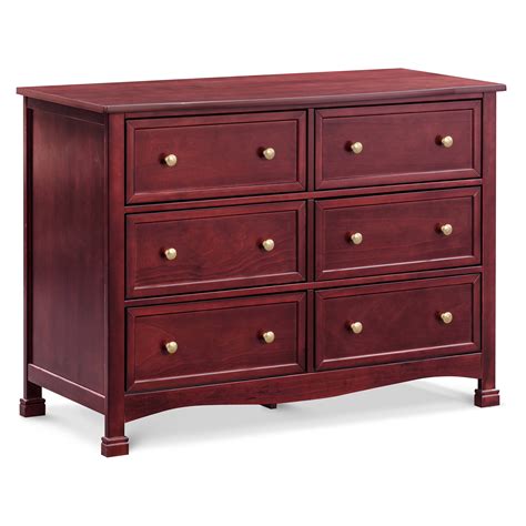 Davinci Kalani Drawer Double Wide Dresser Rich Cherry Walmart